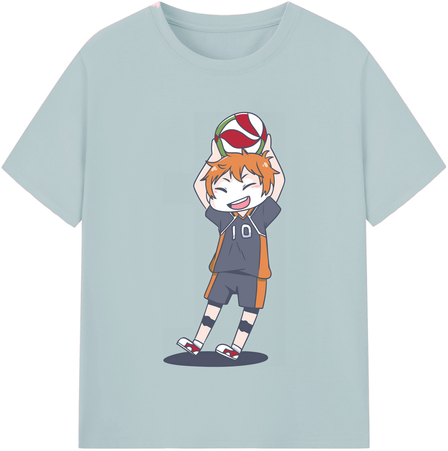 （画像用） ハイキュー!! Haikyu!! 綿100％半袖Tシャツ（フロントプリント）